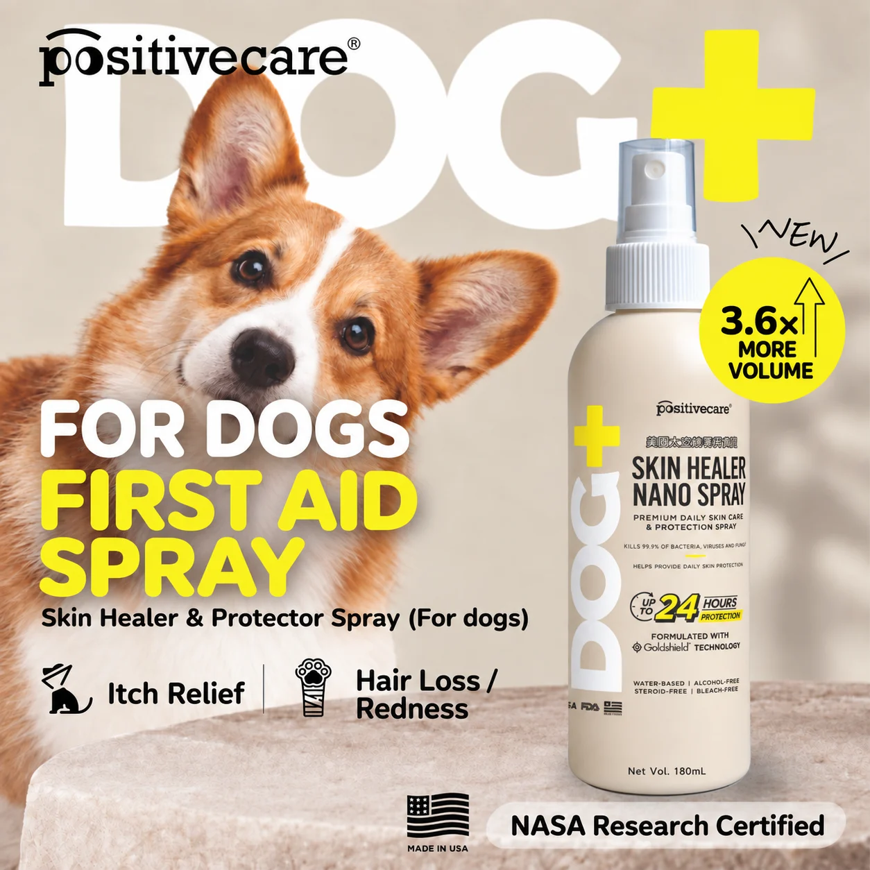 DOG+ Skin Healer Nano Spray